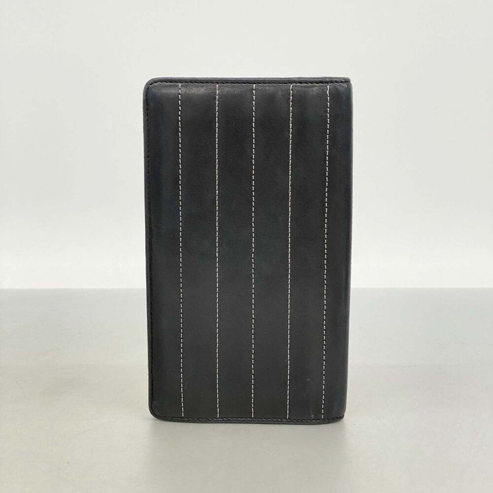 CHANEL Black Lambskin Leather Wallet - Picture 7 of 8